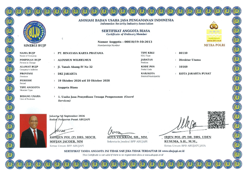 Layanan Pengamanan Foto 1