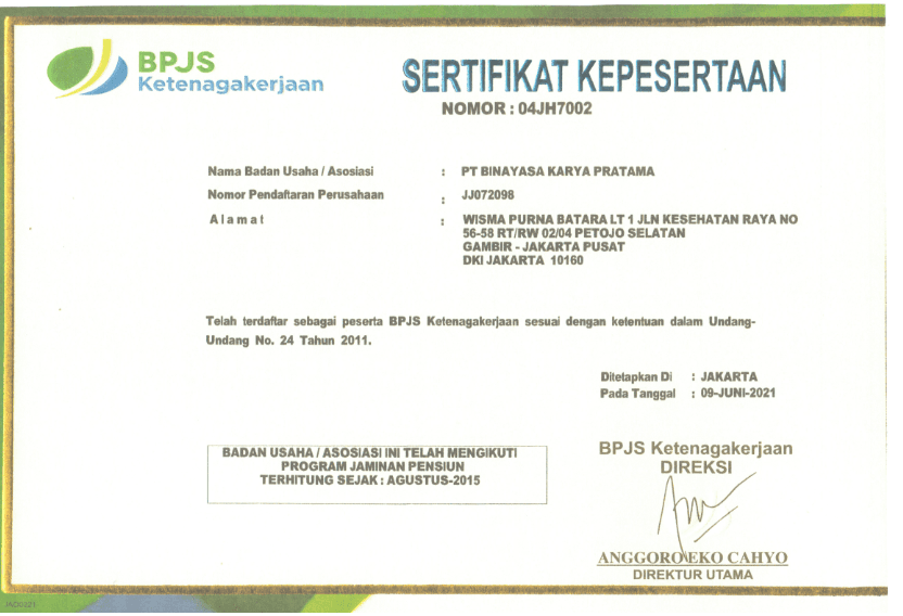 BPJS Ketenagakerjaan