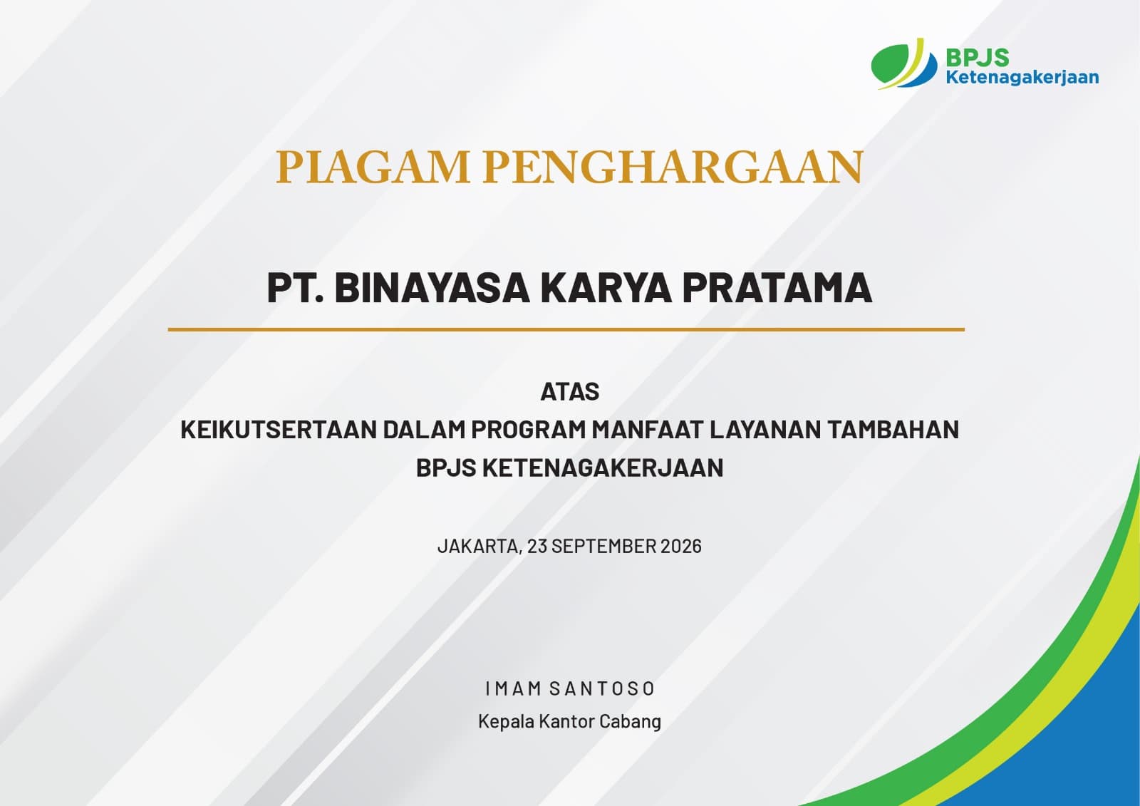 BPJS Ketenagakerjaan 