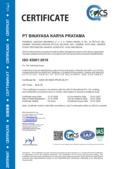 ISO 45001:2018